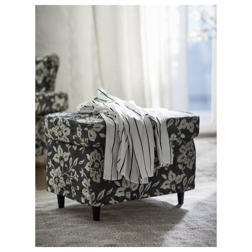 STRANDMON, slipcover for footstool, 905.466.09