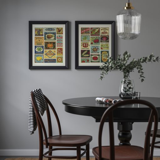 BILD, poster/Vintage food labels collage, 40x50 cm, 905.788.84