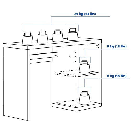 KALLAX, desk, 905.851.01