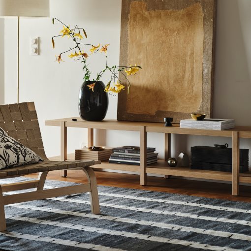 STOCKHOLM 2025, shelving unit/bench, 180x41x44 cm, 905.865.15