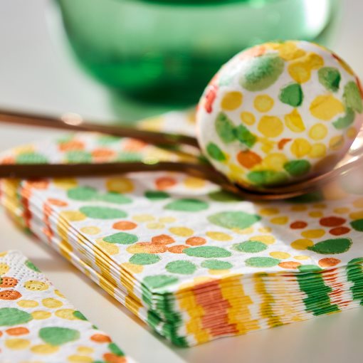 TJÄRLEK, χαρτοπετσέτα 24x24 cm, 30 τεμ. 90g, 905.870.82