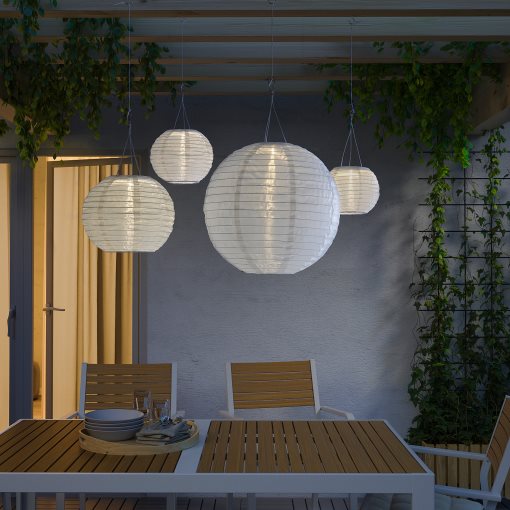 SOLVINDEN, solar-powered pendant lamp with built in LED light source/outdoor, 45 cm, 905.930.35