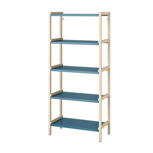 EKENABBEN, open shelving unit, 70x34x154 cm, 905.963.93