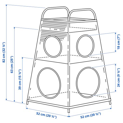 TIGERFINK, εξάρτημα αποθήκευσης με χωρίσματα, 906.146.41
