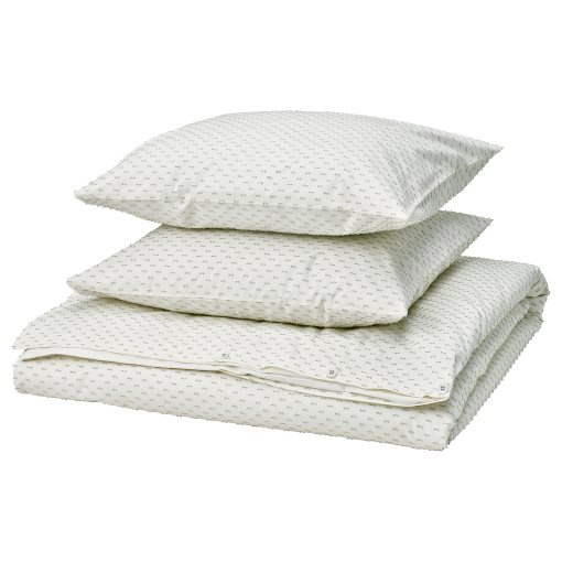 BANDKNIPPE, παπλωματοθήκη και 2 μαξιλαροθήκες, 240x220/50x60 cm, 906.216.13