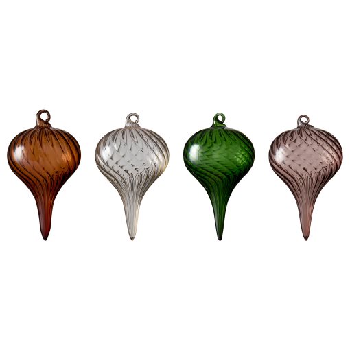 VINTERFINT, tree ornament/bauble/4 pack, 6 cm, 906.354.36