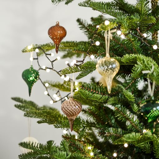 VINTERFINT, tree ornament/bauble/4 pack, 6 cm, 906.354.36