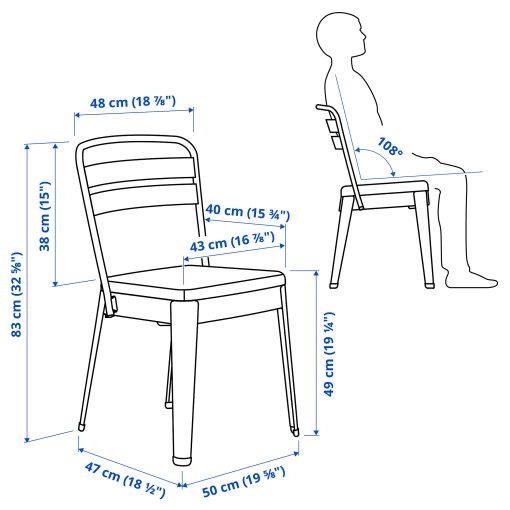 RAMSNÄS, καρέκλα, 906.364.45