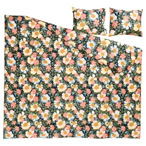 ARENBOK, duvet cover and 2 pillowcases, 240x220/50x60 cm, 906.370.44