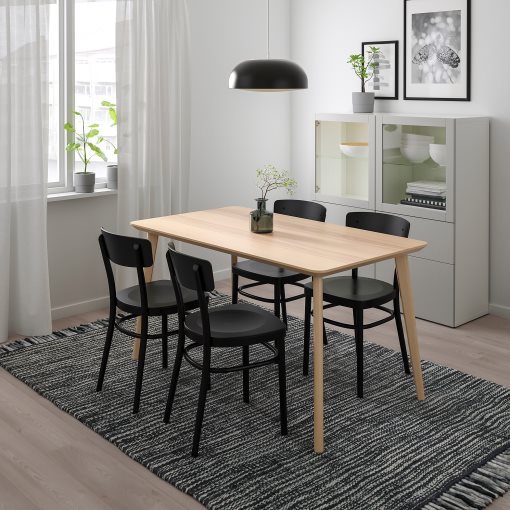 LISABO/IDOLF, τραπέζι και 4 καρέκλες, 991.614.85
