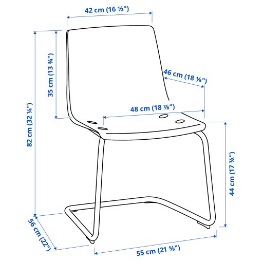GLIVARP/TOBIAS, table and 2 chairs, 991.973.85