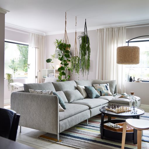 SÖDERHAMN, καναπές 4 θέσεων με σεζλόνγκ, 993.058.27