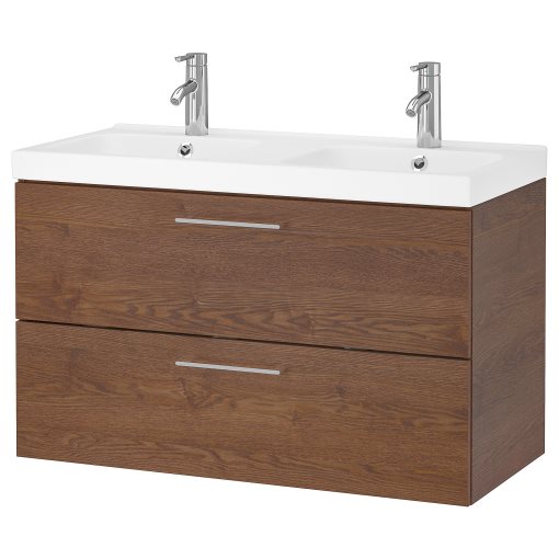 GODMORGON/ODENSVIK, wash-stand with 2 drawers, 993.208.80