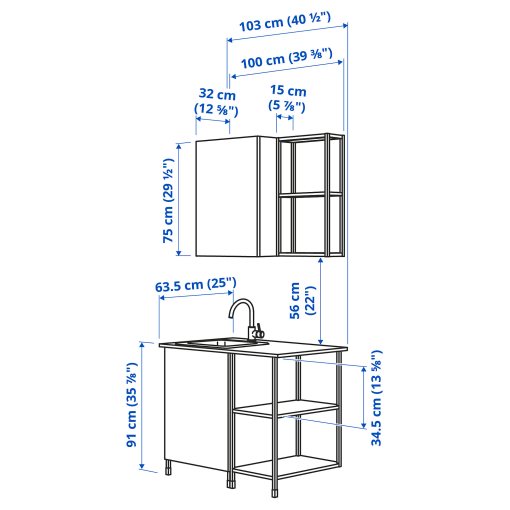 ENHET, kitchen, 993.368.95