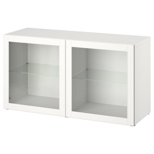 BESTÅ, wall-mounted cabinet combination, 120x42x64 cm, 994.408.25