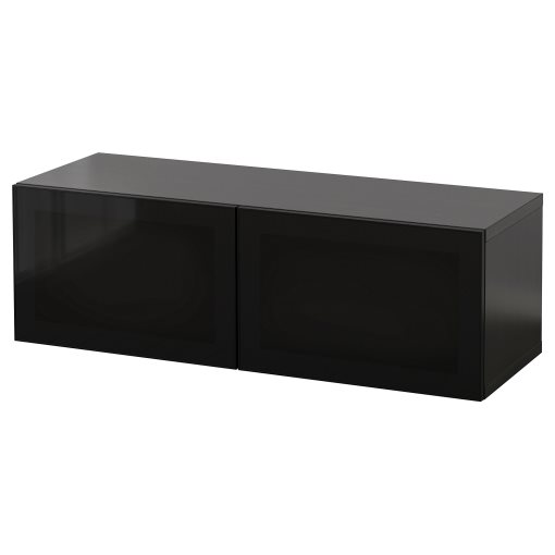 BESTÅ, wall-mounted cabinet combination, 120x42x38 cm, 994.410.85