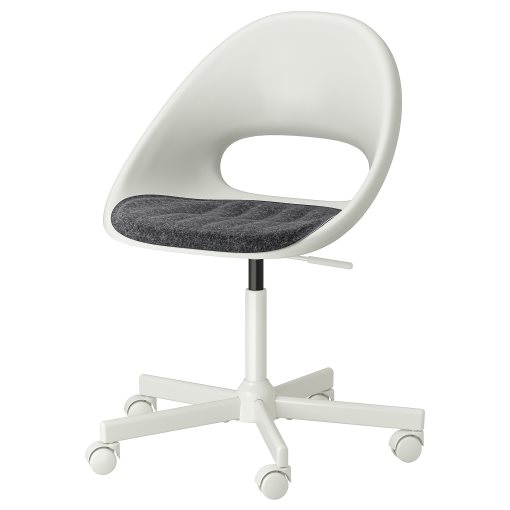 LOBERGET/MALSKAR, swivel chair with pad, 994.454.51