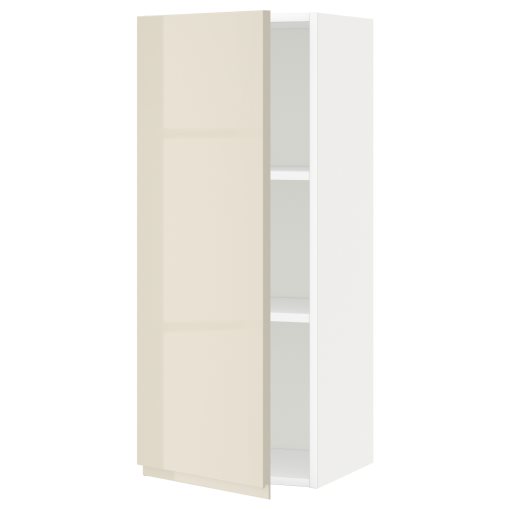 METOD, wall cabinet with shelves, 40x100 cm, 994.550.15