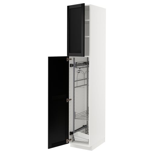 METOD, high cabinet with cleaning interior, 40x60x220 cm, 994.559.49
