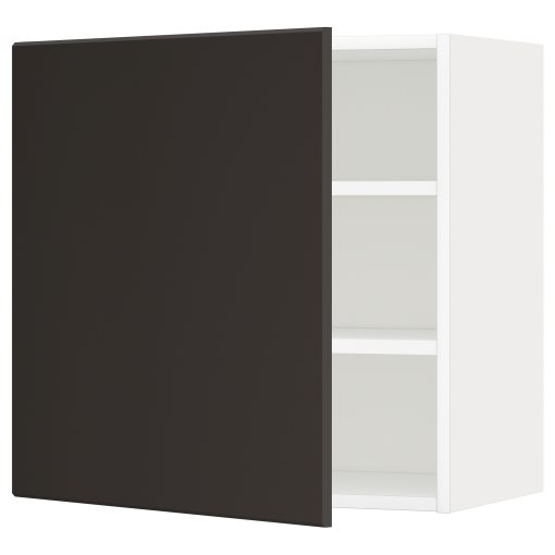 METOD, wall cabinet with shelves, 60x60 cm, 994.613.61