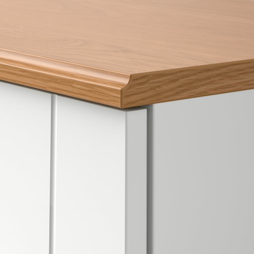 SKRUVBY, σύνθεση αποθήκευσης TV, 188x38x90 cm, 994.945.97