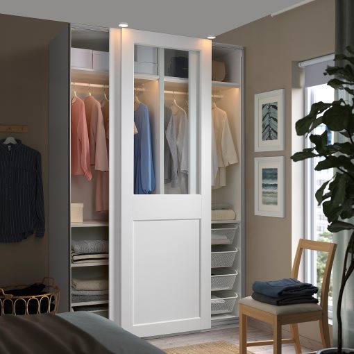 PAX/GRIMO, wardrobe combination, 150x66x236 cm, 995.028.80