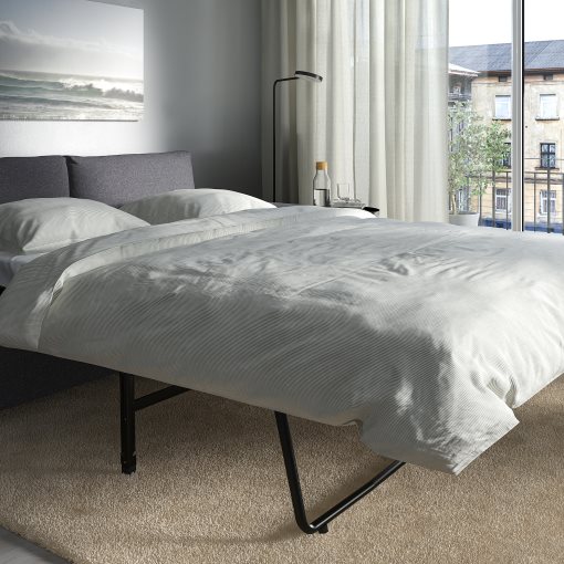 VIMLE, τριθέσιος καναπές-κρεβάτι με πλατιά μπράτσα, 995.452.57