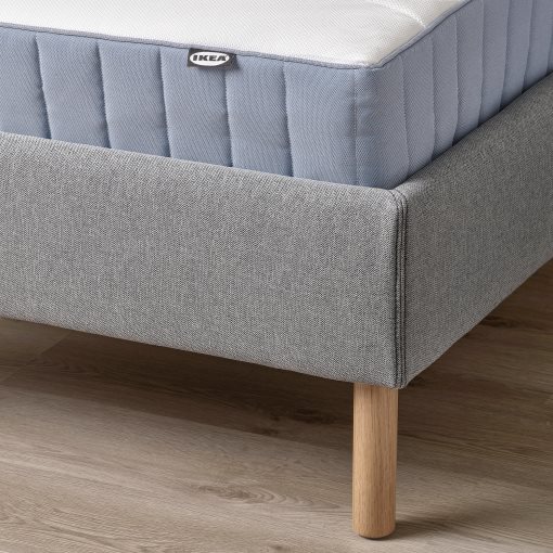 TÄRNKULLEN, upholstered bed frame, 160x200 cm, 995.692.05