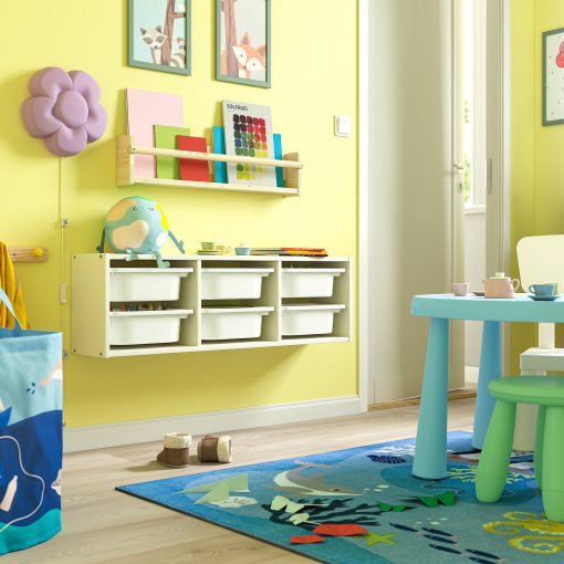 TROFAST, αποθήκευση τοίχου, 99x21x30 cm, 995.754.90