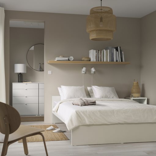 VIHALS, bed frame, 160x200 cm, 995.818.44