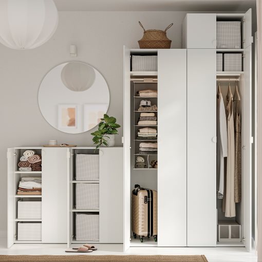 LASTARE, wardrobe combination, 240x62x236 cm, 996.120.15