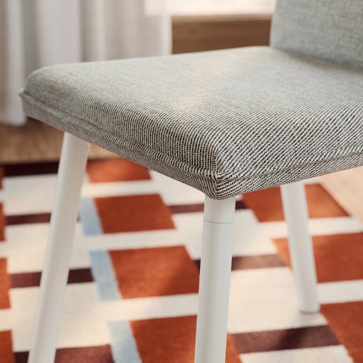 TONSTAD/TONSTAD, τραπέζι και 4 καρέκλες, 140/196x85 cm, 996.123.79