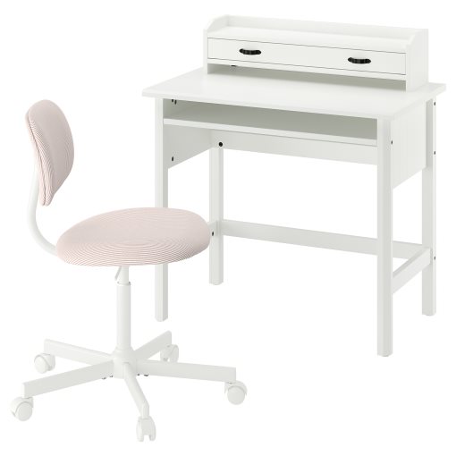 BRYTNING/BLECK, desk and chair, 85x53 cm, 996.212.51