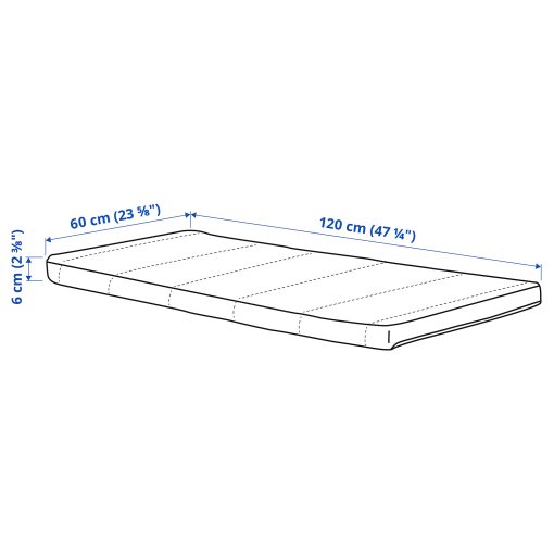 PELLEPLUTT, στρώμα αφρού για κούνια, 003.364.13