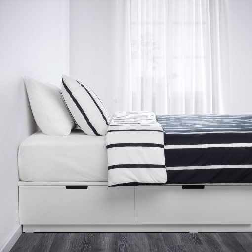 NORDLI, bed with storage, 160x200 cm, 003.498.49