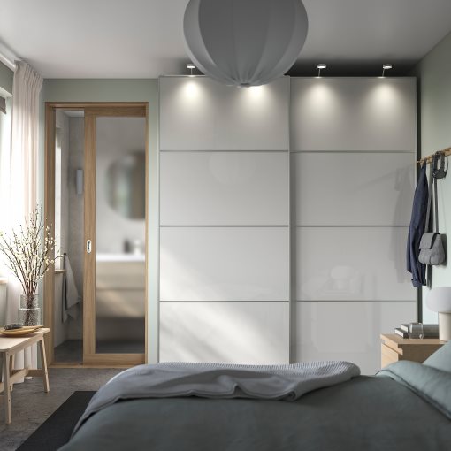 HOKKSUND, 4 panels for sliding door frame, 003.823.44