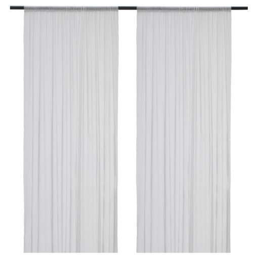 HILDRUN, sheer curtains, 1 pair, 003.865.49