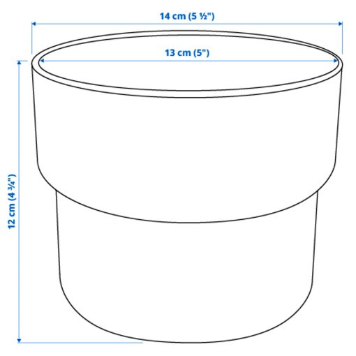 FÖRENLIG, plant pot in/outdoor, 004.548.21