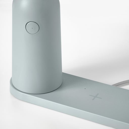 BETTORP, φορητό φωτιστικό με ενσωματωμένο φωτισμό LED και ασύρματη φόρτιση συμβατός με ροοστάτη, 005.045.43