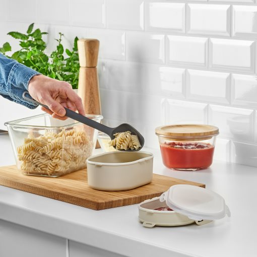 UTBJUDA, stackable lunch box for dry food, 005.186.58
