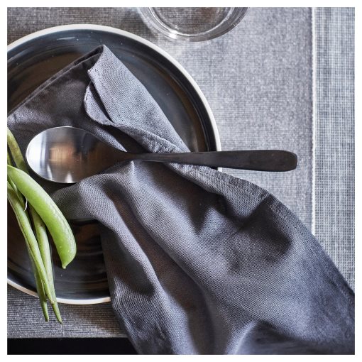 SVARTSENAP, napkin/4 pack, 35x35 cm, 005.459.25