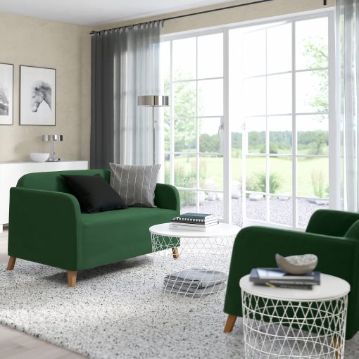 LINANÄS, sofa protector for 2-seat sofa, 005.644.00