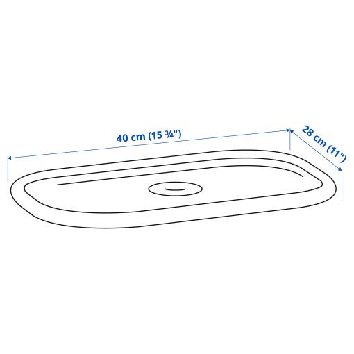 TROFAST, καπάκι, 40x28 cm, 005.820.79