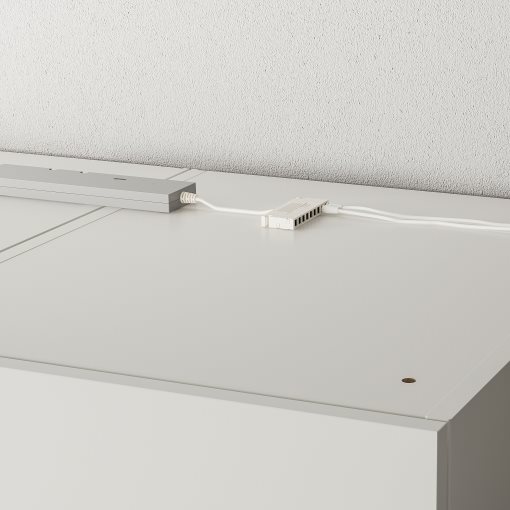 ÖVERSIDAN, wardrobe strip with built-in LED light source with sensor/dimmable, 46 cm, 005.892.69