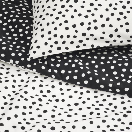 BJÖRKGRÅMAL, duvet cover and 2 pillowcases, 240x220/50x60 cm, 005.911.73