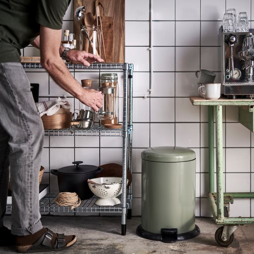 GÅNGSKYFFEL, pedal bin, 18 l, 005.953.88