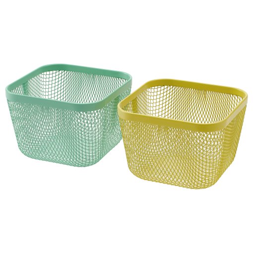 IKEA 365+, καλάθι αποθήκευσης φαγητού, 2 τεμ. 14x14x10 cm, 006.013.32