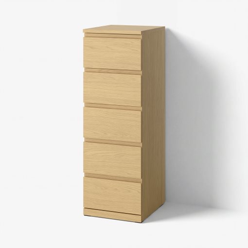 STORKLINTA, chest of 5 drawers, 40x50x120 cm, 006.275.39