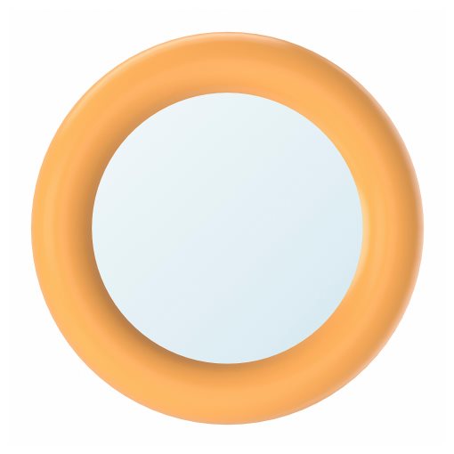 HUMLESJÖN, mirror with suction cup, 006.289.25