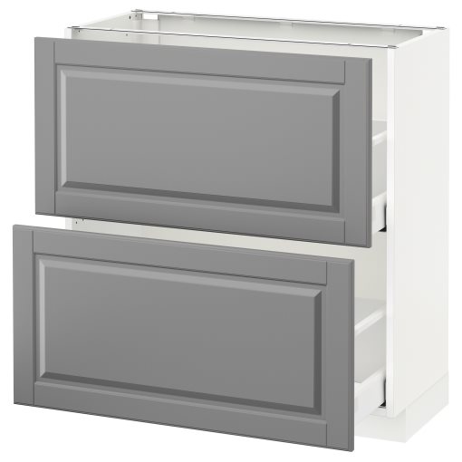 METOD/MAXIMERA, base cabinet with 2 drawers, 091.132.72